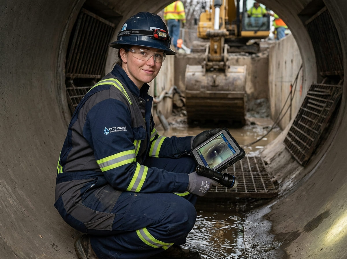 Sewer Line Inspection & Replacement in Texas City